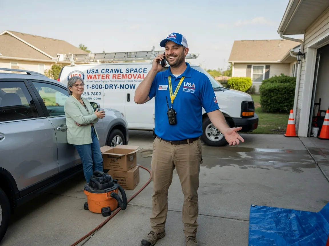 Crawl Space Water Removal Cougar, WA FAQs